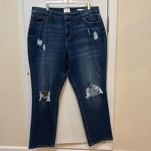 True Craft Curvy High Rise Straight Jeans size 18W